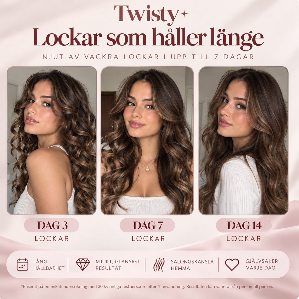 Twisty™ - Lockar som håller